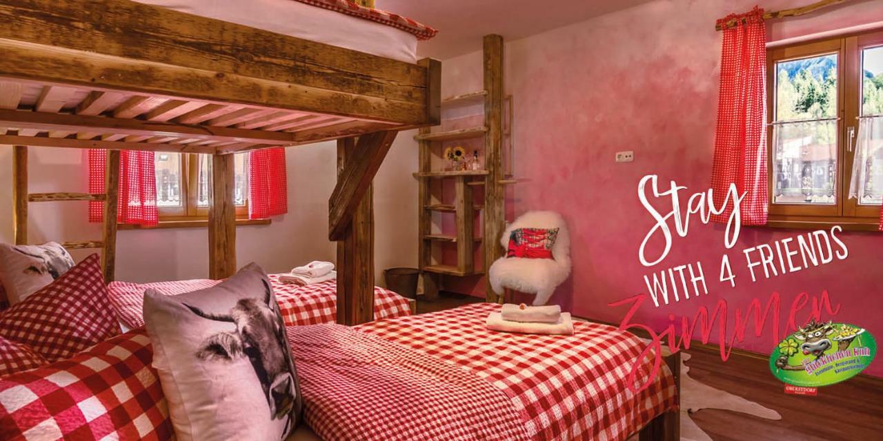 Hotel Zur Gluecklichen Kuh Oberstdorf Exteriér fotografie